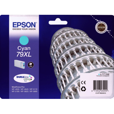EPSON Cyan 79XL  Durabrite Ultra Ink | Epson