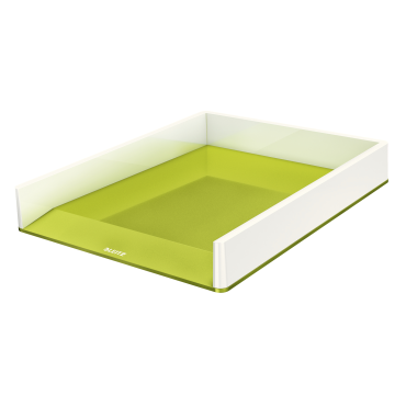 LEITZ Wow Dual lomakelaatikko helmenvalkoinen/vihreä | Pöydälle