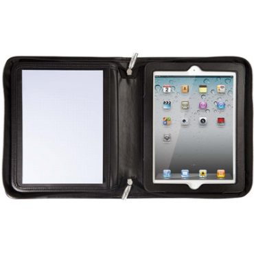 Wedo kokouskansio iPad-Organizer musta, vetoketjulla
