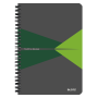 LEITZ Office muistikirja A5 viivat PP-kannet vihreä | Vihot ja kirjat