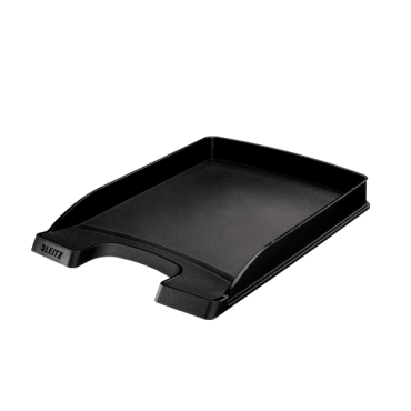 LEITZ Plus Slim lomakelaatikko A4 musta | Pöydälle