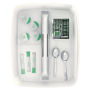 LEITZ MyBox L säilytyslokerikko kahvalla valkoinen/harmaa | Laatikot ja tarvikkeet