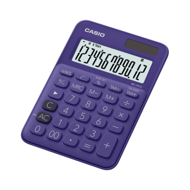 CASIO MS-20UC-PL pöytälaskin 12-numeroinen violetti