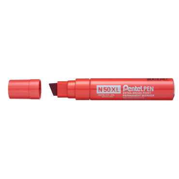 PENTEL N50XL huopakynä viistokärki punainen