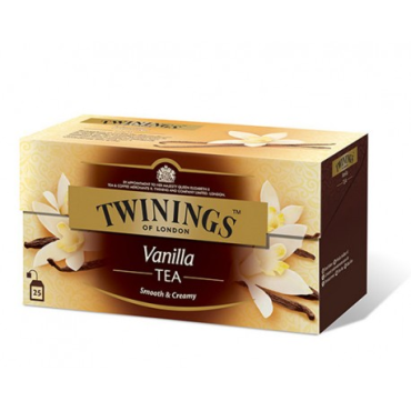 TWININGS Vanilla tee 25pss/pkt | Kuumajuoma