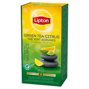 LIPTON 1,3gx25pss Green tea citrus  Horeca | Kuumajuoma