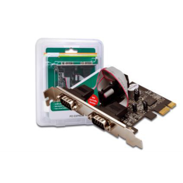 Digitus DS-30001 2-port Serial RS232 PCI-E Card