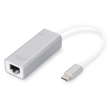 Digitus USB 3.0 Type C Gigabit Ethernet adaptor | Verkkokortit