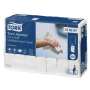 TORK H2 Premium käsipyyhe valkoinen ketjutaitettu 21pkt/säk | Käsipyyhe WC/Talouspaperit