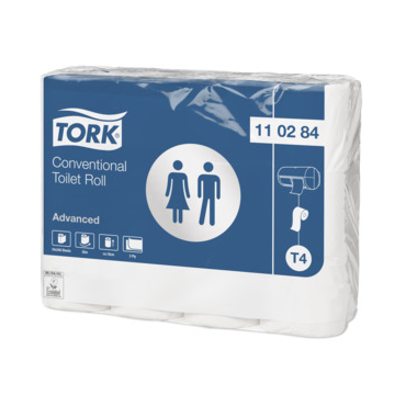 TORK Advanced WC-paperi 2- kerroksinen valkoinen 24rll/säk