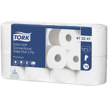 TORK Extra Soft WC-paperi valkoinen 40rll/säk