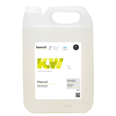 Kemwit Naturel suihkusaippua/shampoo KW, 5 litraa | Pesuaineet