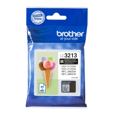 Brother LC3213BK Väriainekasetti, musta, n. 400 sivua | Brother