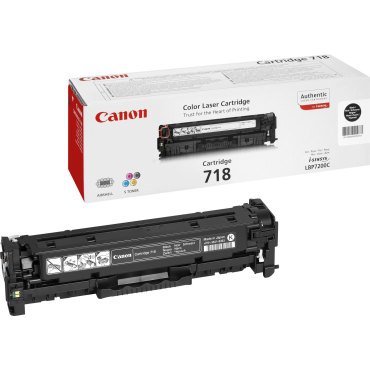 Canon CRG-718BK musta värikasetti LBP7200/7660  3,4K