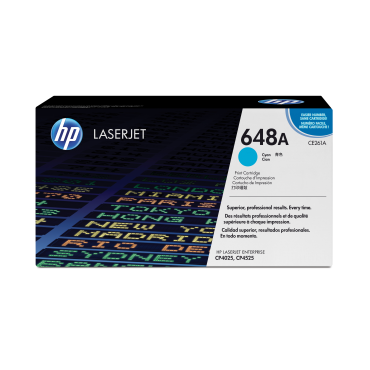 HP värikasetti CE261A sininen 648A (n.11000 sivua) | HP
