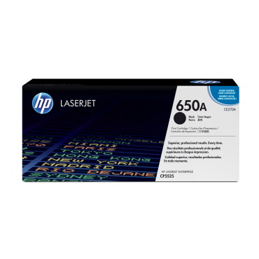 HP värikasetti CE270A musta 650A (n.13500 sivua) | HP