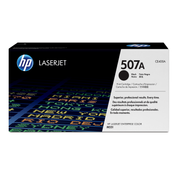 HP värikasetti CE400A musta 507A (n.5500 sivua) | HP
