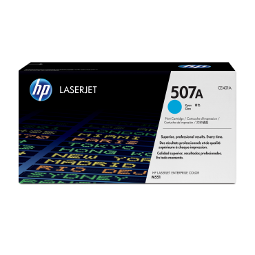 HP CE401A  värikasetti sininen 507A (n.6000 sivua) | HP