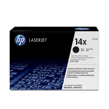 HP CF214X värikasetti musta 14X,  17,5K LJ Enterprise 700 color MFP M712 series | HP