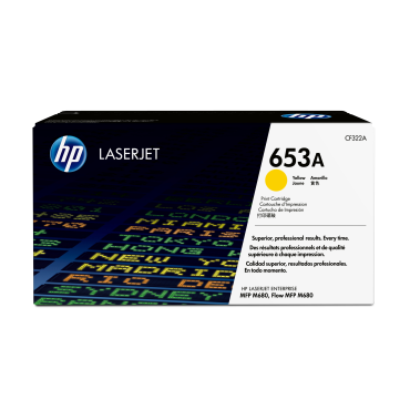 HP CF322A värikasetti keltainen 653A (n.16500 sivua) | HP