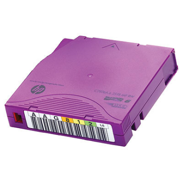 HPE LTO-6 Ultrium 6.25 TB MP RW Non Custom Labeled Data Cartridge 20 pack