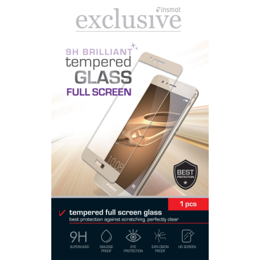 Insmat Full Screen Brilliant Glass Huawei P20 Lite Black | Tarvikkeet