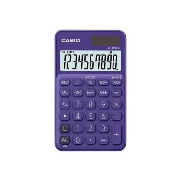 CASIO  SL-310UC-PL taskulaskin 10-numeroinen violetti | Laskimet