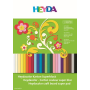 Heyda Color kartonkivihko 24x34cm värilajitelma 24kpl 220g värikartonkia