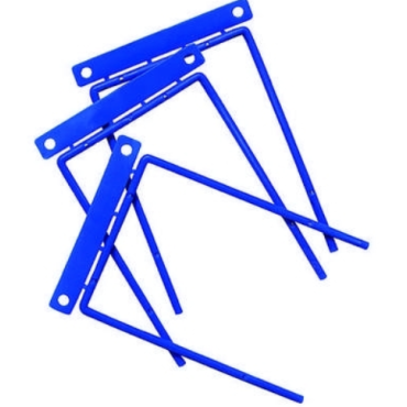 F-Binder arkistohaarukka 8cm sininen tai punainen 4050422 (100kpl/ras) | Laatikot ja tarvikkeet