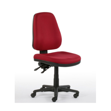 EURO TEAM 9+ toimistotuoli punainen (ilman käsinojia) | Tuolit