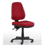 EURO TEAM 9+ toimistotuoli punainen (ilman käsinojia) | Tuolit