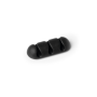 DURABLE Cavoline Clip johdonpidike 3:lle johdolle grafiitti 2kpl/pkt | Telineet ja kourut