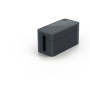 DURABLE Cavoline Box S jatkojohdon suojakotelo  grafiitti | Telineet ja kourut