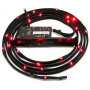 NZXT Sleeved LED Kit - punainen, 1m