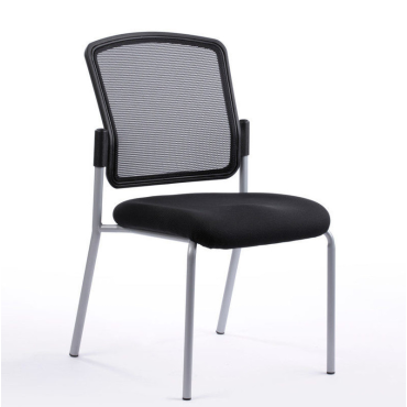 SITIO Meeting asiakas- ja kokoustuoli, ilman käsinojia musta | Tuolit