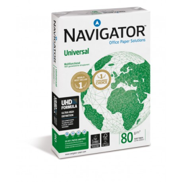 NAVIGATOR Universal FSC A3 80g kopiopaperi CIE 169 | Kopiopaperit