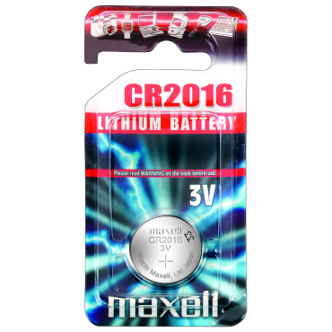 MAXELL CR2016 litium nappiparisto 1kpl (10kpl/pkt) (Duracell)