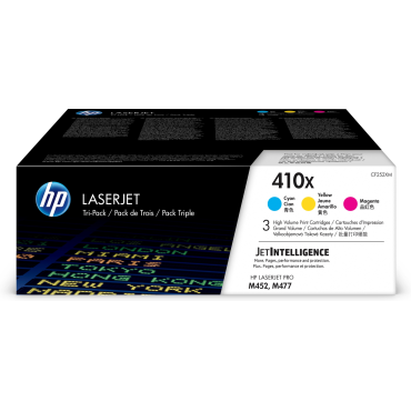 HP 410X LaserJet Toner Cartridges CMY 3-pack  5K | HP