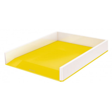 LEITZ Wow Dual lomakelaatikko keltainen | Pöydälle