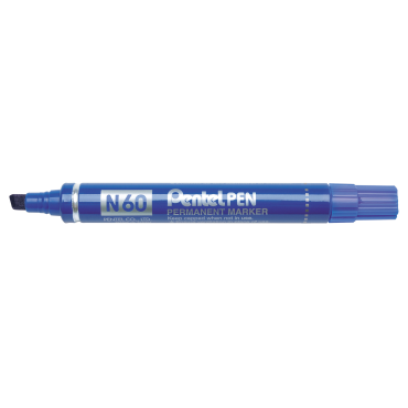 PENTEL N60 huopakynä sininen viisto 3,9-5,7mm | Merkkauskynät