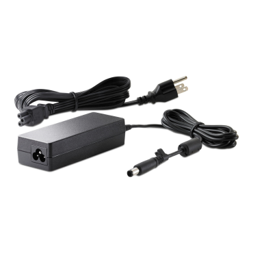HP 65W Smart AC adapter 4.5mm Includes a 4.5mm to 7.4mm Smart cable adapter