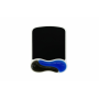 KENSINGTON Duo Gel Wave hiirimatto geelirannetuki musta/sininen | Hiirimatot