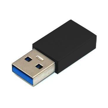 MicroConnect USB3.0 A - USB3.1 C M-F, Black | AV-kaapelit