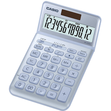 CASIO JW-200SC-BU design pöytälaskin 12-numeroinen vaaleansininen