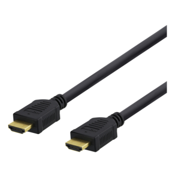 HDMI-Premium High Speed HDMI cable with Ethernet HDMIa(u)-HDMIa(u), 2m, musta | HDMI