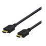 HDMI-Premium High Speed HDMI cable with Ethernet HDMIa(u)-HDMIa(u), 2m, musta | HDMI