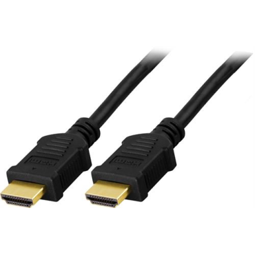 HDMI 1.4 High Speed HDMI cable with Ethernet HDMIa(u)-HDMIa(u), 5m, musta | HDMI