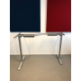 TC Easy Duo kulma sähkösäätöinen pöydänrunko harmaa, kaksi jalkaa | Pöydät