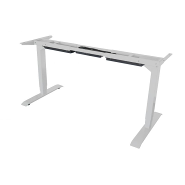TC Easy Duo sähkösäätöinen pöydänrunko valkoinen, kahdella jalalla | Pöydät