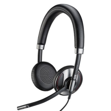 Plantronics Blackwire C725 - 700 Series - kuuloke + mikrofoni - korvien päällä - langallinen - aktii | Kuulokkeet